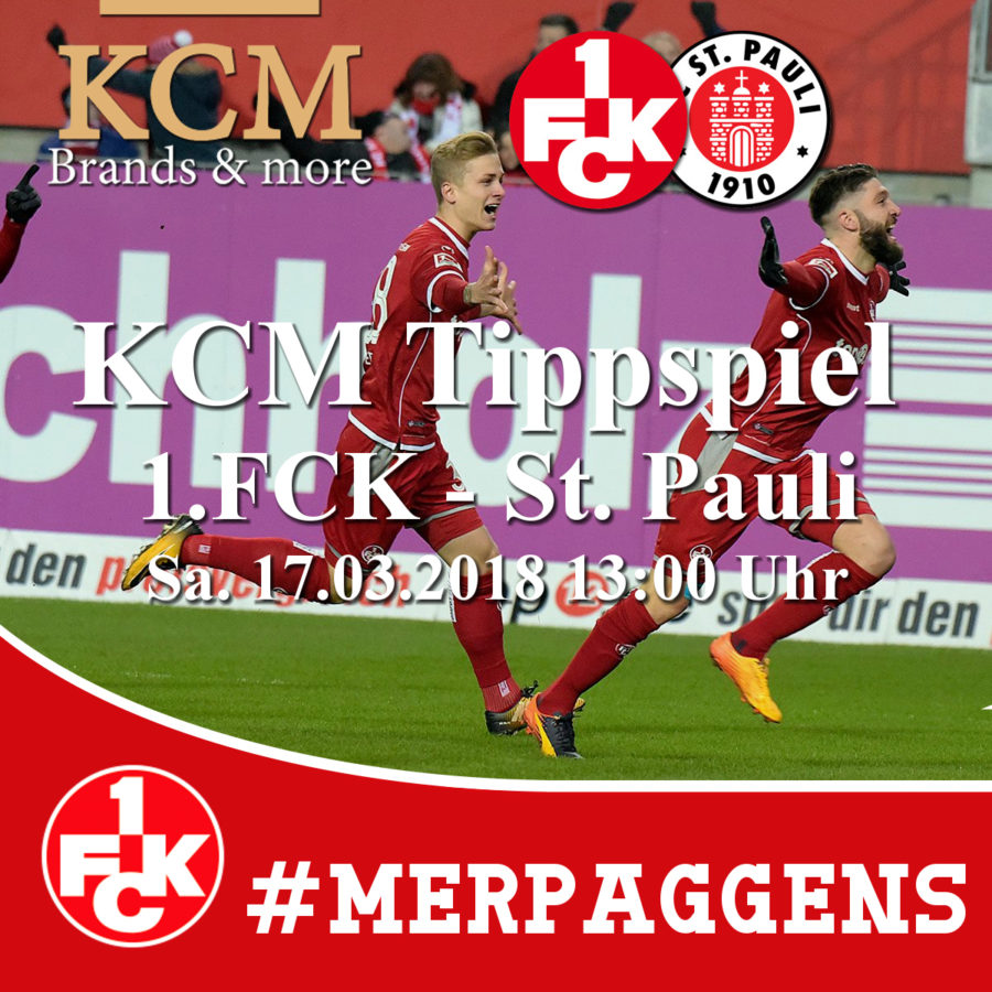Read more about the article KCM Tippspiel 1.FCK – St. Pauli 17.03.2018